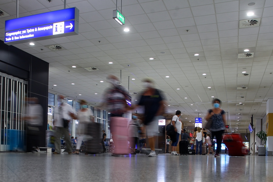 κορονοϊός αεροδρόμιο Ελευθέριος Βενιζέλος τουρισμός άνοιγμα ταξιδιώτες μάσκες