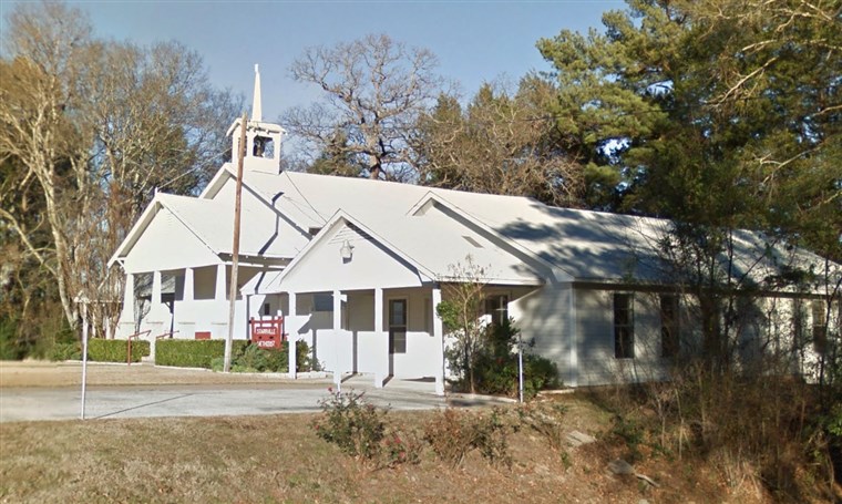 Starrville Methodist Church in Starrville, Texas.